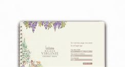 Desktop Screenshot of maisonvirginie.com